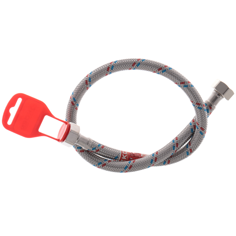 Гнучкий шланг для підключення води гайка 1/2'' - гайка 1/2'' (60 см) Koer