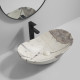Раковина накладная MIXXUS PREMIUM WAVE-0106 MARBLE 620х360х160mm