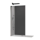 Душова перегородка Koer SR SP02-100x200-TR-01 Walk-In прозоре скло Easy Clean 8мм, хром (KR53