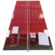 Душова перегородка Koer SR SP02-100x200-TR-01 Walk-In прозоре скло Easy Clean 8мм, хром (KR53