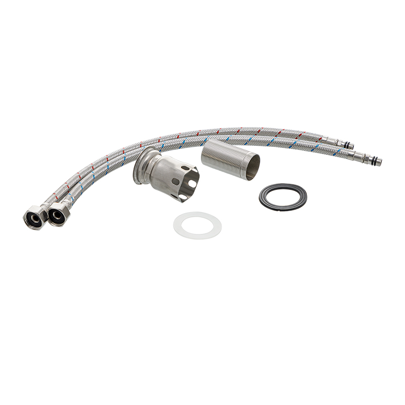 Смеситель для умывальника Mixxus SUS-001-A graphite из нерж. стали SUS304