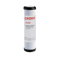 Картридж KOER KV-05-2510 (старий арт. KV.0302) з активованим спресованим вугіллям 2,5"х10" (KR546)