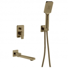 Вбудована душова система Haiba KUBUS 009 (INNER) BRUSHED GOLD