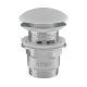 Донний клапан для умивальника з переливом Koer PW-03-11 1 1/4'' (кнопка)