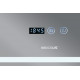 Дзеркало Mixxus WARM MR02-90x70-CASE з LED Touch, Anti-fog, димером, рег. яскравості, годинником
