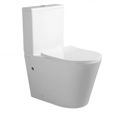 Унітаз-компакт Mixxus BEVEL-0404-T3 660х360х800мм, система змиву TORNADO 3.0