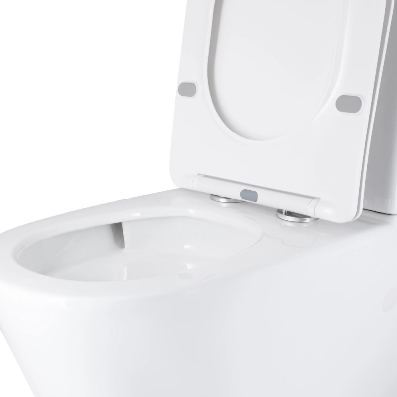 Унітаз-компакт Mixxus BEVEL-0404-T3 660х360х800мм, система змиву TORNADO 3.0