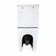 Унітаз-компакт Mixxus BEVEL-0404-T3 660х360х800мм, система змиву TORNADO 3.0