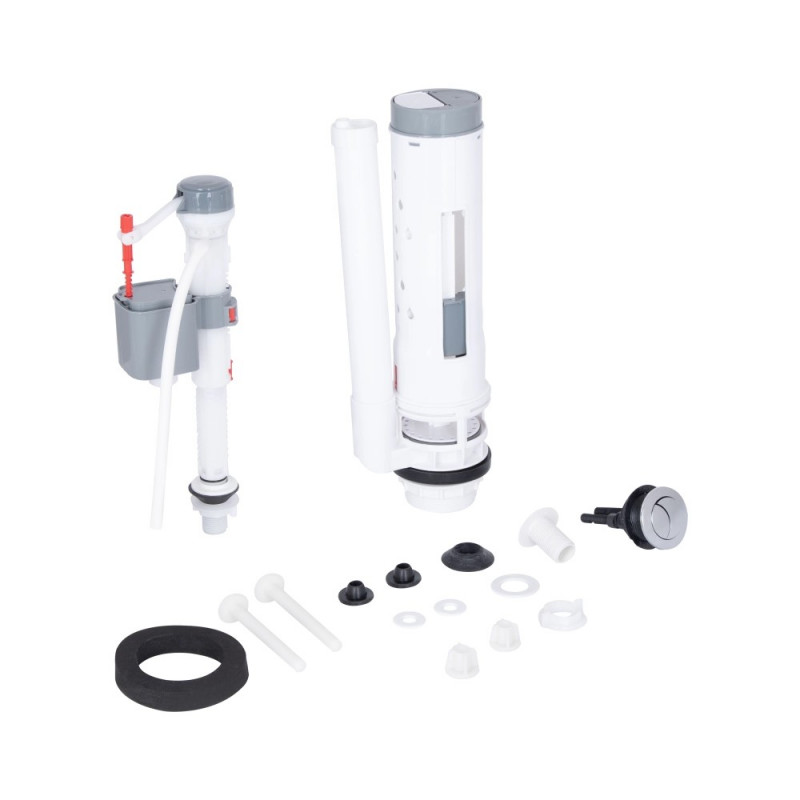 Унітаз-компакт Mixxus BEVEL-0404-T3 660х360х800мм, система змиву TORNADO 3.0