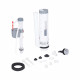 Унітаз-компакт Mixxus BEVEL-0404-T3 660х360х800мм, система змиву TORNADO 3.0