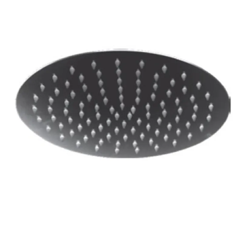 Лейка для душа потолочная Mixxus SH-05.SUS-25cm Black (нерж. сталь)