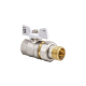 Кран с американкой 1/2" (Koer KR.227.W) белый