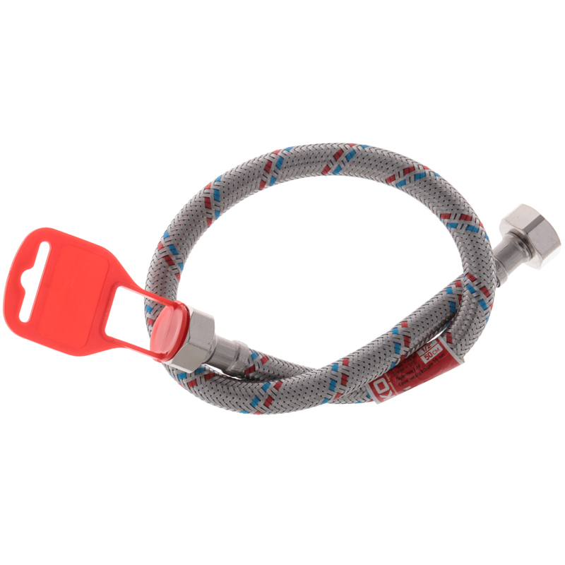 Гнучкий шланг для підключення води гайка 1/2'' - гайка 1/2'' (50 см) Koer