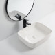 Раковина накладная MIXXUS PREMIUM DIVERSE-0110 MARBLE-BLACK 500х390х130mm