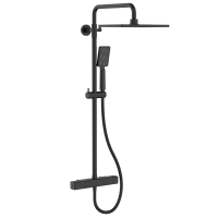 Душевая колонна с термостатическим смесителем Koer KB-53011-05 (Цвет черный)