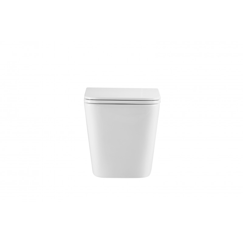 Унітаз підвісний Mixxus Premium Quadro-0302-R 530x360x365мм, система змиву Rimless