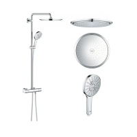 Душевая система с термостатом для настенного монтажа Grohe Rainshower Smartactive 310