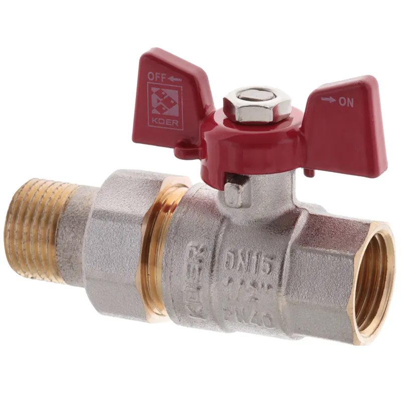Кран с американкой 1/2" (Koer KR.227)