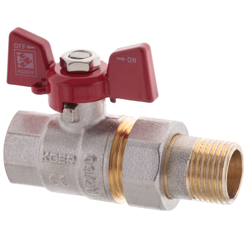 Кран с американкой 1/2" (Koer KR.227)