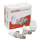 Комплект для підключення радіатора Koer SET-13 - 1/2"x1/2" (осьовий) з термоголовкою ВН