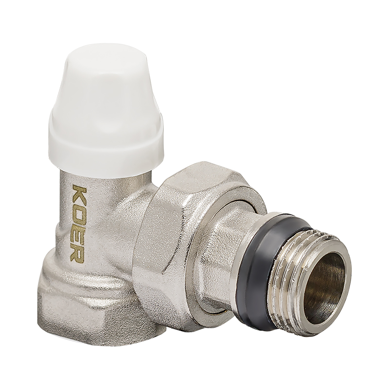 Комплект для підключення радіатора Koer SET-13 - 1/2"x1/2" (осьовий) з термоголовкою ВН