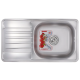 Мийка кухонна Zerix Z7642-08-180E (Satin)