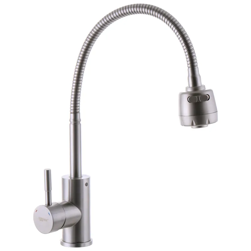 Смеситель для кухни Zerix LUX-011 с рефл. изливом