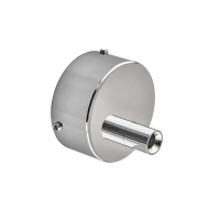 Чашка декоративна Mixxus TCC-01 CHROME (кругла) для маскування кабелю (колір хром)