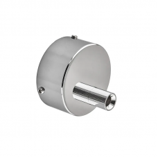 Чашка декоративна Mixxus TCC-01 CHROME (кругла) для маскування кабелю (колір хром)