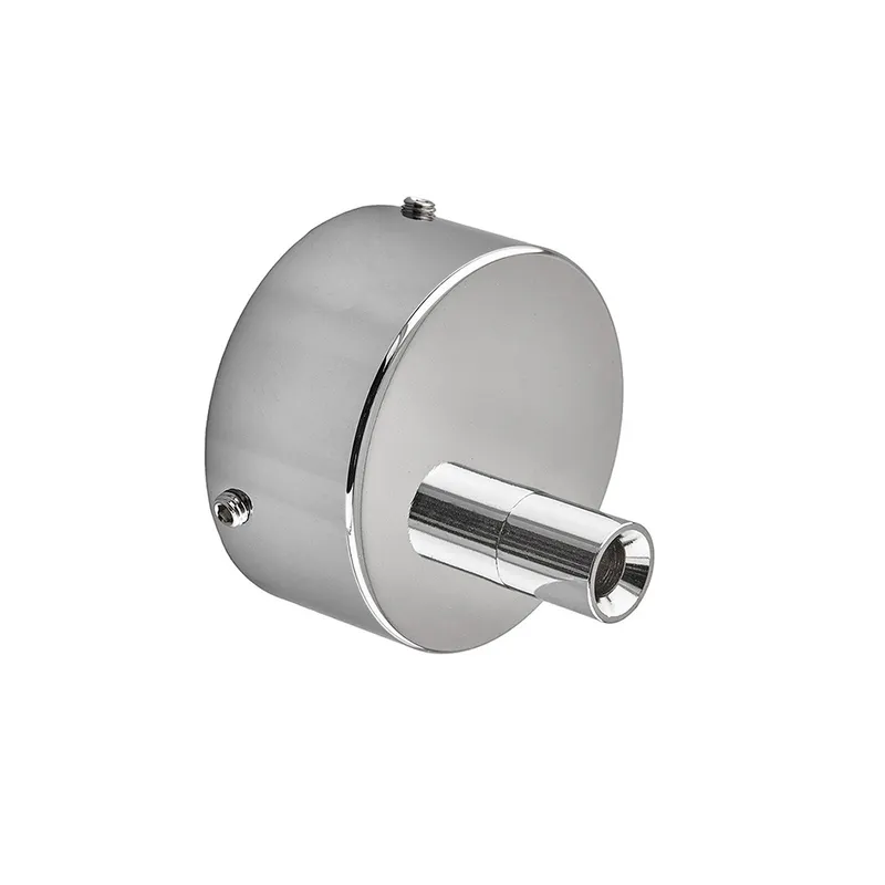 Чашка декоративна Mixxus TCC-01 CHROME (кругла) для маскування кабелю (колір хром)