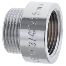 Подовжувач 3/4"-15мм (хром) Koer KF.E08-15.CHR