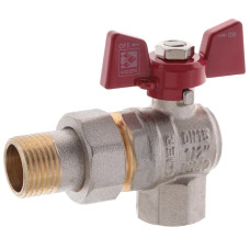 Кран з американкою 1/2" (Koer KR.228) кутовий