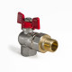 Кран с американкой 1/2" (Koer KR.228) угловой