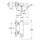 Смеситель для ванны Grohe Essence New