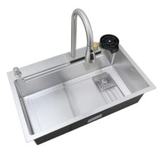 Мийка Mixxus Premium MH7545-SET-03.SUS304 з вбудованим змішувачем
