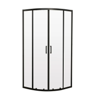 Душевая кабина без поддона Mixxus Premium DIVERSE SC01-90x90x195-TR Black прозрачное стекло 5мм (MI