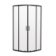 Душевая кабина без поддона Mixxus Premium DIVERSE SC01-90x90x195-TR Black прозрачное стекло 5мм (MI