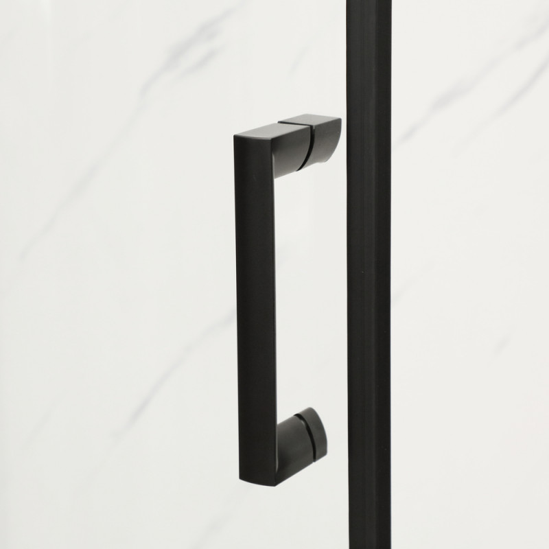 Душевая кабина без поддона Mixxus Premium DIVERSE SC01-90x90x195-TR Black прозрачное стекло 5мм (MI