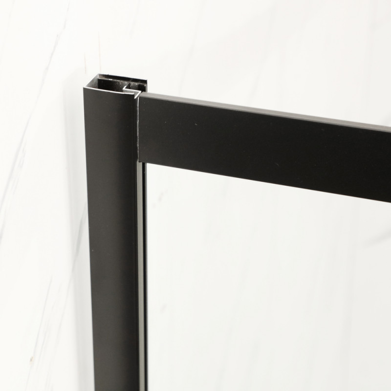 Душевая кабина без поддона Mixxus Premium DIVERSE SC01-90x90x195-TR Black прозрачное стекло 5мм (MI