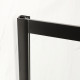 Душевая кабина без поддона Mixxus Premium DIVERSE SC01-90x90x195-TR Black прозрачное стекло 5мм (MI