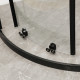 Душевая кабина без поддона Mixxus Premium DIVERSE SC01-90x90x195-TR Black прозрачное стекло 5мм (MI