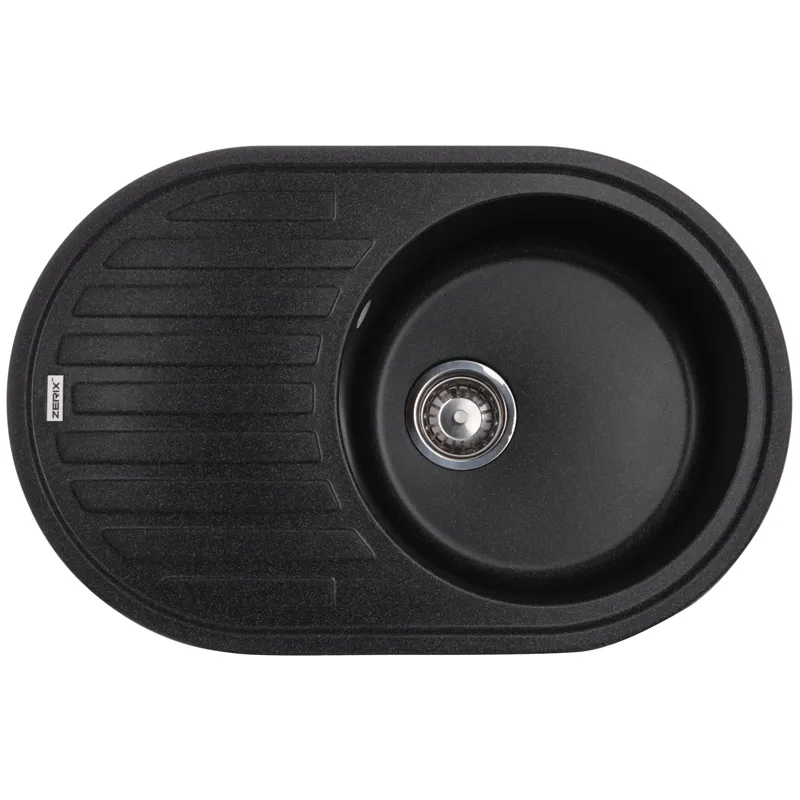 Мийка кухонна Zerix ZS-7750R-13 Графітова