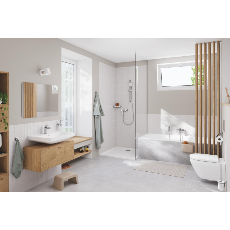 Однорычажный смеситель для ванны Grohe Cubeo