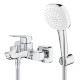 Однорычажный смеситель для ванны Grohe Cubeo