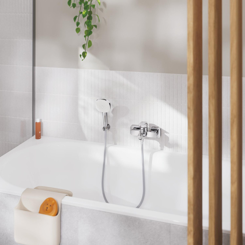 Однорычажный смеситель для ванны Grohe Cubeo