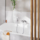 Однорычажный смеситель для ванны Grohe Cubeo