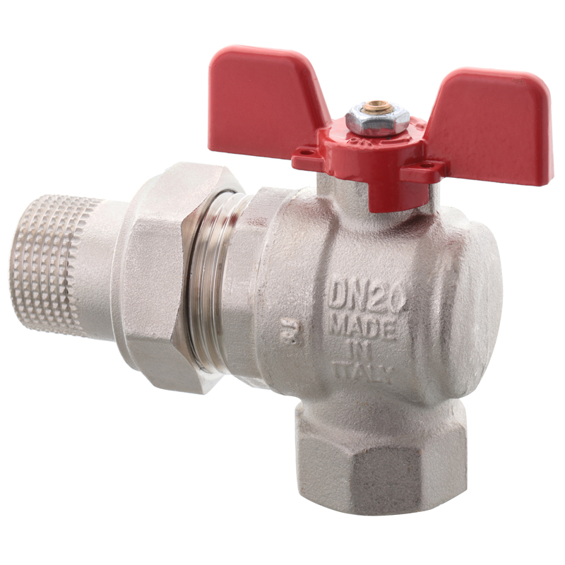 Кран с американкой Roho R106-050 - 1/2" угловой