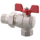 Кран с американкой Roho R106-050 - 1/2" угловой