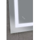 Дзеркало Mixxus TALL MR08-80x60-REVERSE з LED Touch, Anti-fog, димером, регулюванням яскравості (MI6659