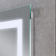 Дзеркало Mixxus TALL MR08-80x60-REVERSE з LED Touch, Anti-fog, димером, регулюванням яскравості (MI6659